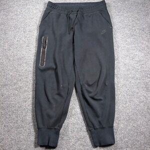 Nike Sportswear Tech Fleece Joggers Men Large Black Tapered Sweatpants